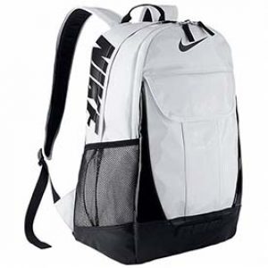 white nike backpack