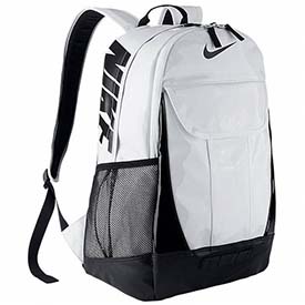 white nike bookbag