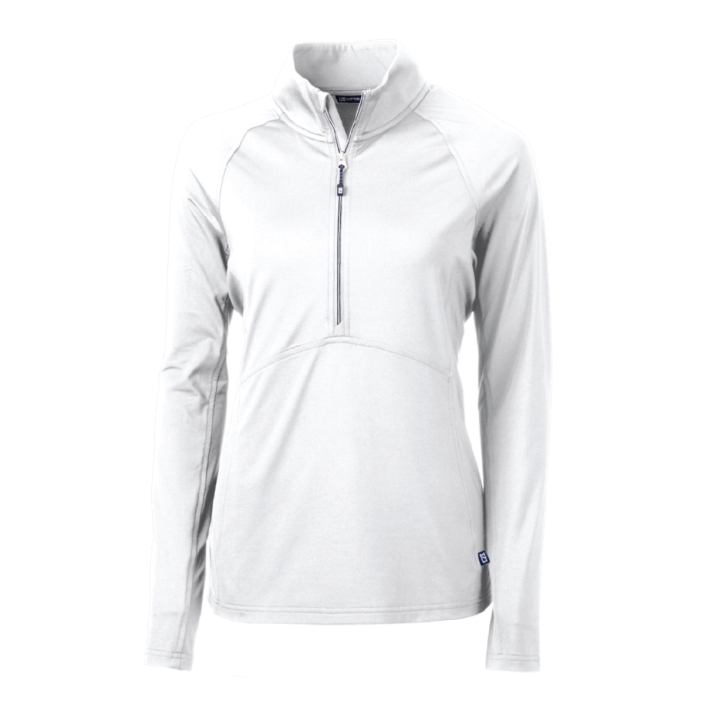 Recycled Womens Half Zip Pullover - Image 2